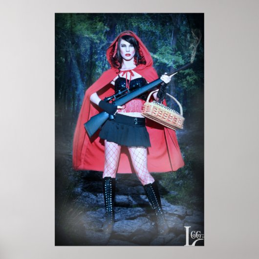 Poster "Little Red" de LGG (Devant)