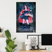 Poster "Little Red" de LGG (Bureau à domicile)