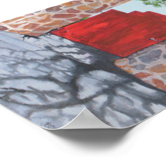 Poster Little Red Gate