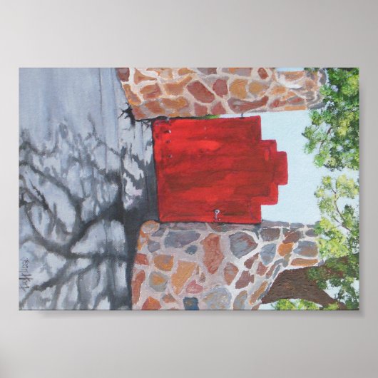 Poster Little Red Gate (Devant)