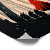 Poster little Red Riding Hood (Coin)