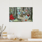 Poster Little Red Riding Hood : End Pages (Cuisine)