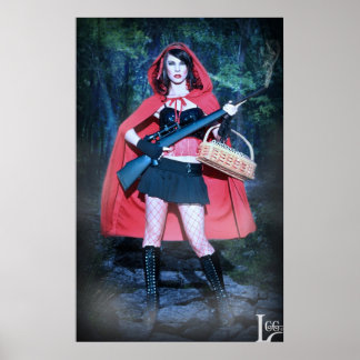 Poster "Little Red" van LGG