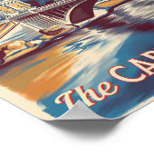 Poster Little Rock Arkansas Peinture Voyage Art Vintage (Coin)