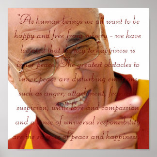 Poster Little Seeds Art HH Dalai Lama Citation2