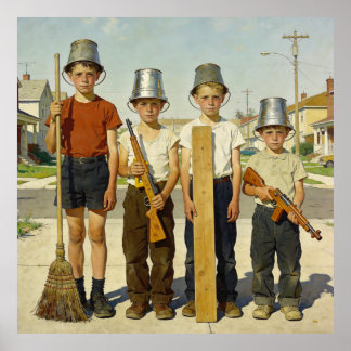 Poster Little Soldiers