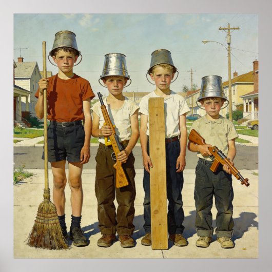 Poster Little Soldiers (Devant)