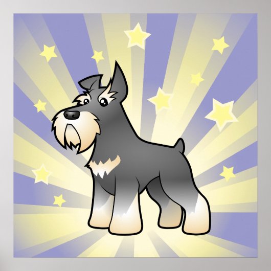 Poster Little Star Schnauzer (Devant)
