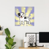 Poster Little Star Staffordshire Bull Terrier (Bureau à domicile)