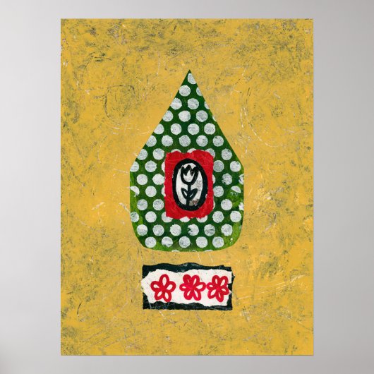 Poster Little Tulip Art mur (Devant)