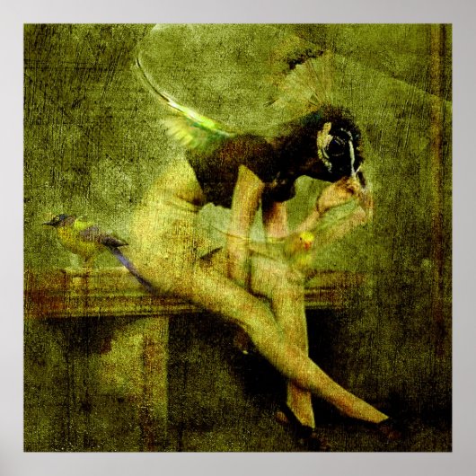 Poster Little Wing par patrick burke (Devant)