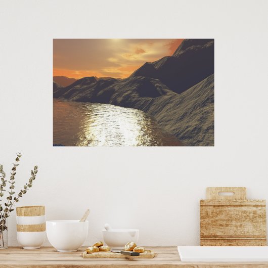 Poster Littoral (Cuisine)