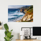 Poster Littoral | Big Sur, Californie (Bureau à domicile)