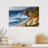 Poster Littoral | Big Sur, Californie (Cuisine)