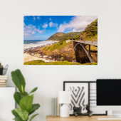 Poster Littoral | Chasme de Cook, Yachat, Oregon (Bureau à domicile)