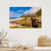 Poster Littoral | Chasme de Cook, Yachat, Oregon (Cuisine)