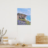 Poster Littoral de Big Sur (Cuisine)