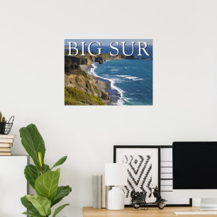 Poster Littoral de Big Sur Californie