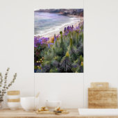 Poster Littoral de floraison (Cuisine)