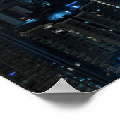 Poster Littoral | Île de Hong Kong, Asie (Coin)