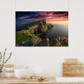 Poster Littoral | Île de Skye, Écosse (Cuisine)
