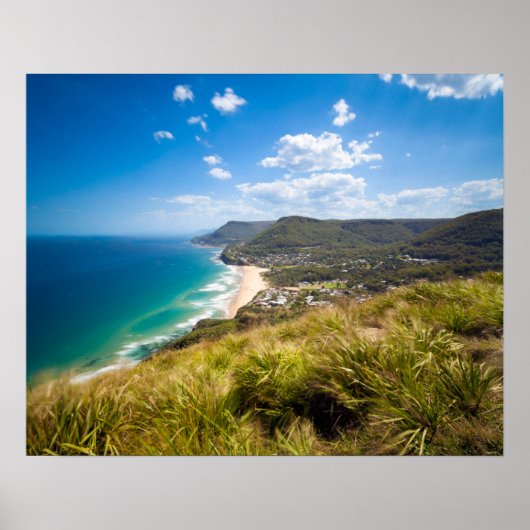Poster Littoral | Nouvelle-Galles du Sud, Australie (Devant)