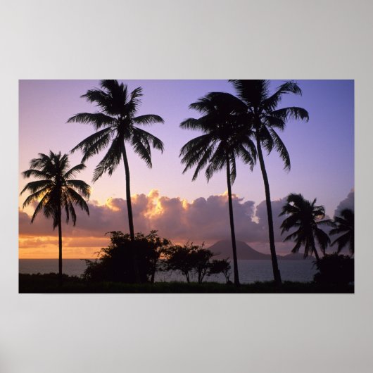 Poster Littoral St. Kitts (Devant)