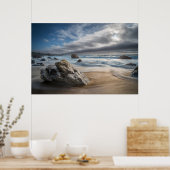 Poster Littoral | Stormy Big Sur, Californie (Cuisine)