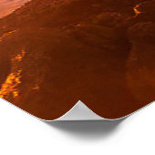 Poster Littoral | Sunset Pacific Grove Carmel California (Coin)