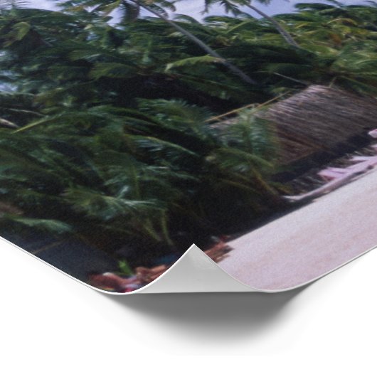 Poster Littoral tropical (Coin)