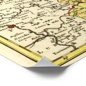 Poster LituanieCarte panoramiqueLituanie (Coin)