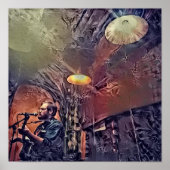 Poster Live au Café Tribal (Devant)