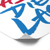 Poster Live Fast die dernier (Coin)