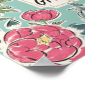 Poster Live in Bloom | Grow with Grace (Coin)