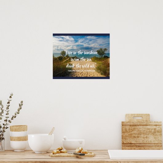 Poster Live in Sunshine Citation (Cuisine)