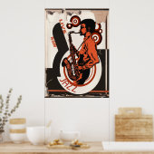 Poster Live Jazz (Cuisine)