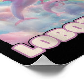 Poster Live Lauder Lobotomy Drôle Dolphin Super (Coin)