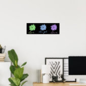 Poster Live Laugh Love (Bureau à domicile)