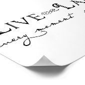 Poster Live Laugh Love (Coin)