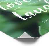 Poster Live Love Laugh Motivational Typography Foliing (Coin)