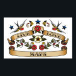 Poster Live Love Math<br><div class="desc">Si Math est votre passe-temps,  votre profession ou votre obsession,  montrez-le avec de grands t-shirts,  des tasses,  des autocollants et plus encore,  dans ce style classique cool de tatouage Americana. Ce sont aussi de grands cadeaux pour d'autres fans de maths !</div>