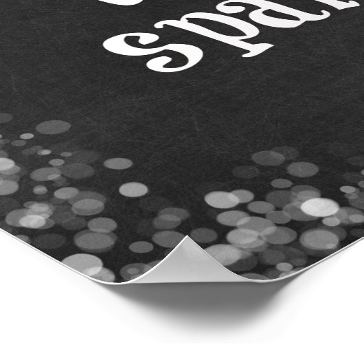 Poster Live Love Sparkle (Coin)