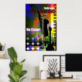 Poster Live Music (Bureau à domicile)