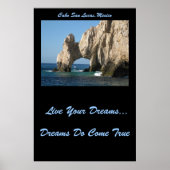 Poster Live Your Dreams (Devant)