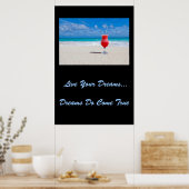 Poster Live Your Dreams (Cuisine)