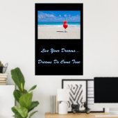Poster Live Your Dreams (Bureau à domicile)