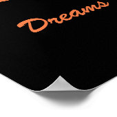 Poster Live Your Dreams (Coin)