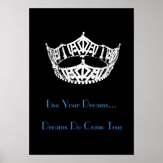 Poster Live Your Dreams (Devant)