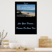 Poster Live Your Dreams (Cuisine)