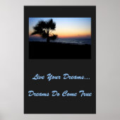 Poster Live Your Dreams (Devant)